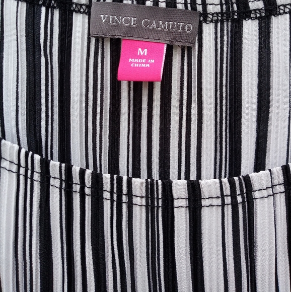 Vince Camuto Black & White Dress in Medium - Picture 5 of 8